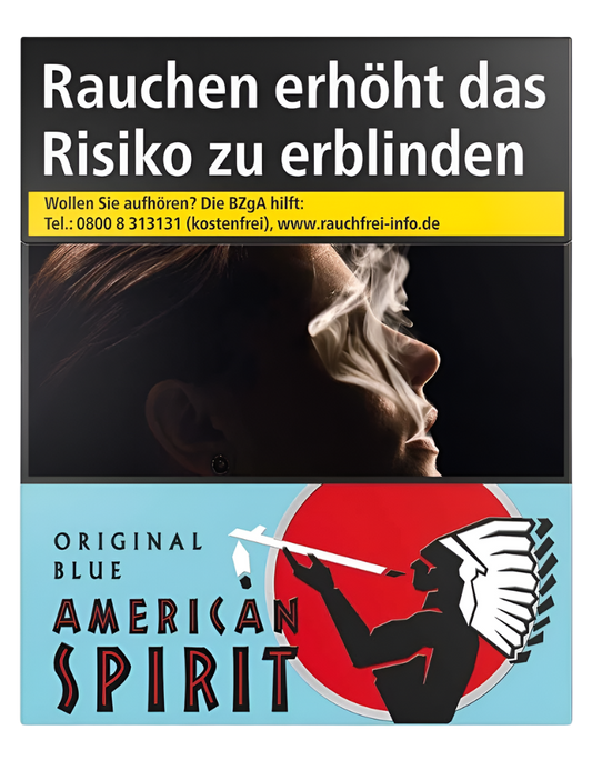 American Spirit Zigaretten Blue L - 5 Packungen