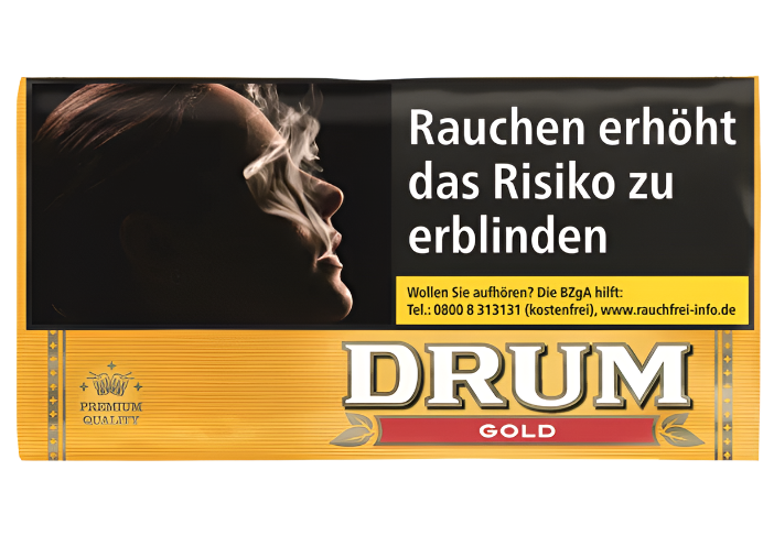 Drum Drehtabak Gold - 6 Packungen