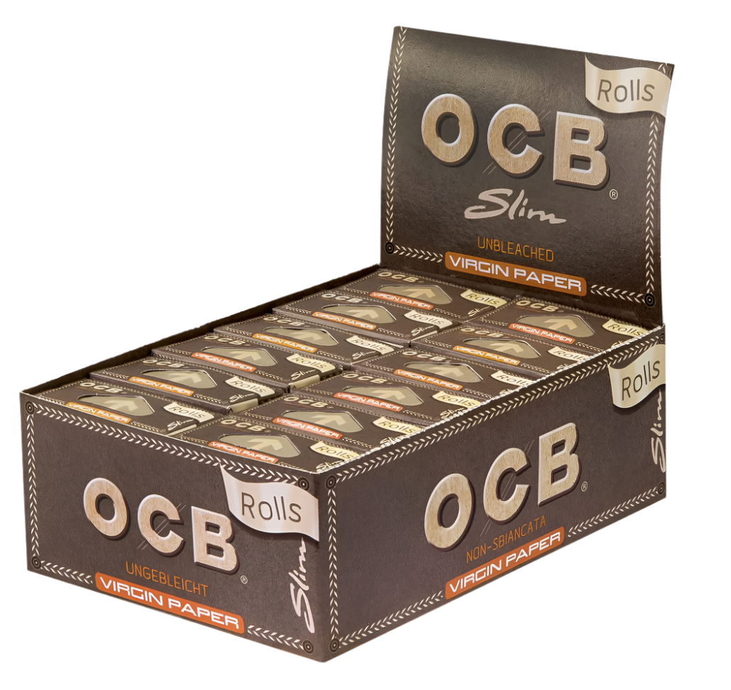 OCB Unbleached Rolls Virgin Paper