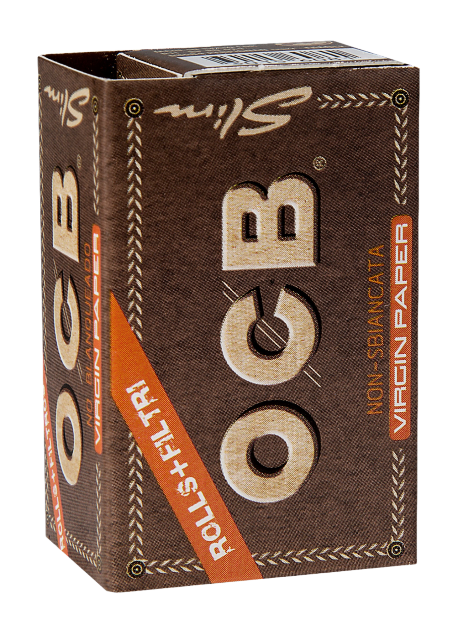 OCB Unbleached Rolls + Tips Virgin Paper