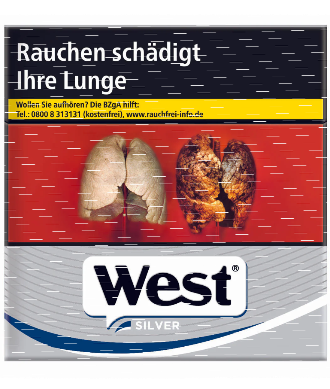West Zigaretten Silver 6XL - 3 Packungen