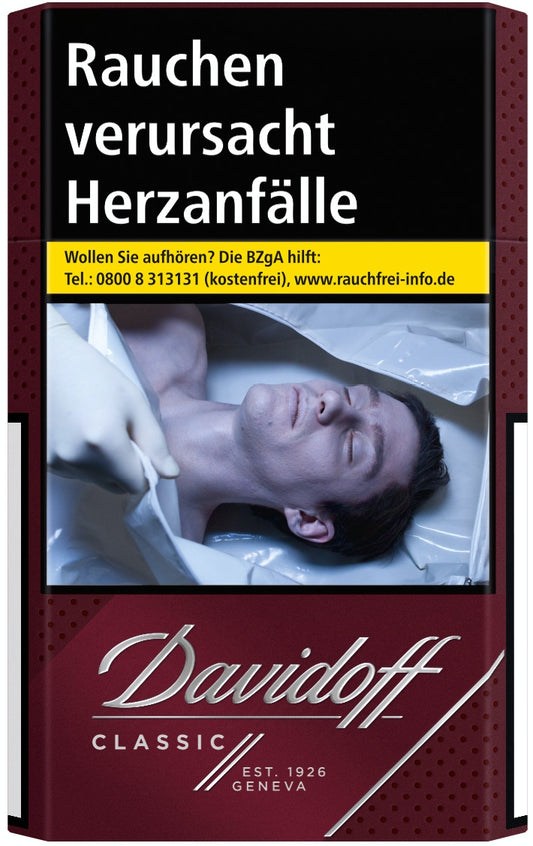 Davidoff Zigaretten Classic - 10 Packungen