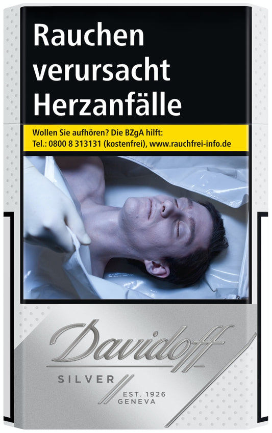 Davidoff Zigaretten Silver - 10 Packungen