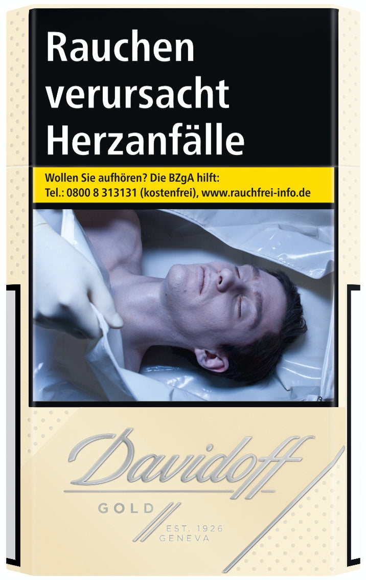 Davidoff Zigaretten Gold - 10 Packungen