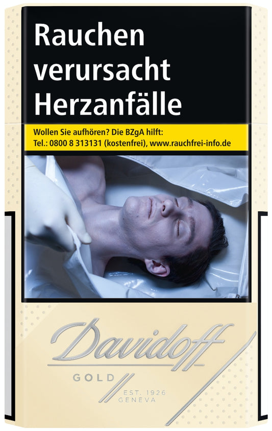 Davidoff Zigaretten Gold - 10 Packungen