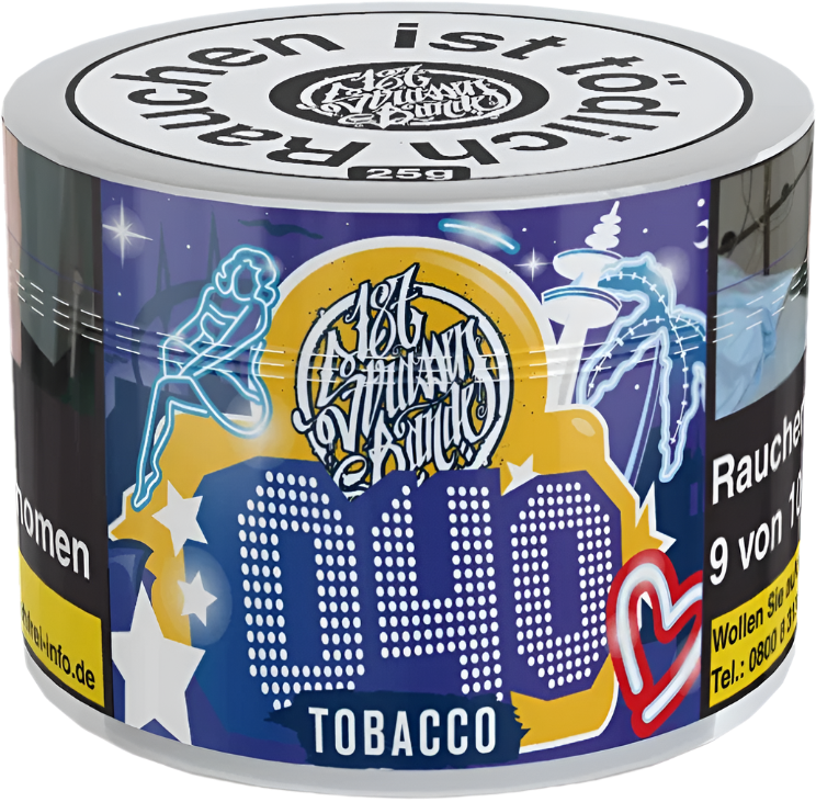 187 Tobacco - Hamburg 040 25g