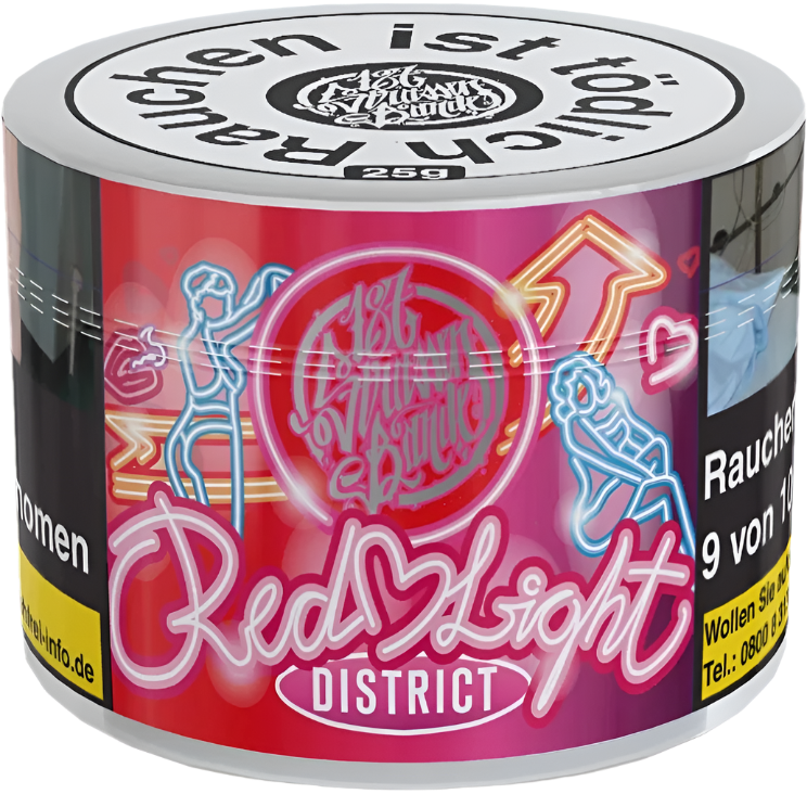187 Tobacco - Red Light District 25g