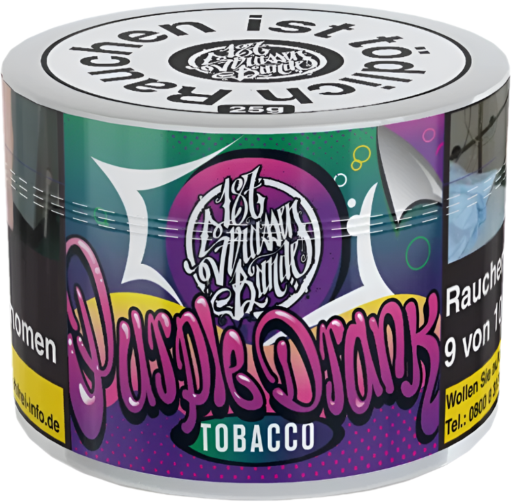 187 Tobacco - Purple Drank 25g