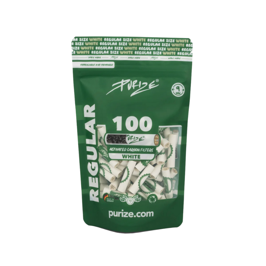 PURIZE® 100 Regular Size PE-Beutel Weiß