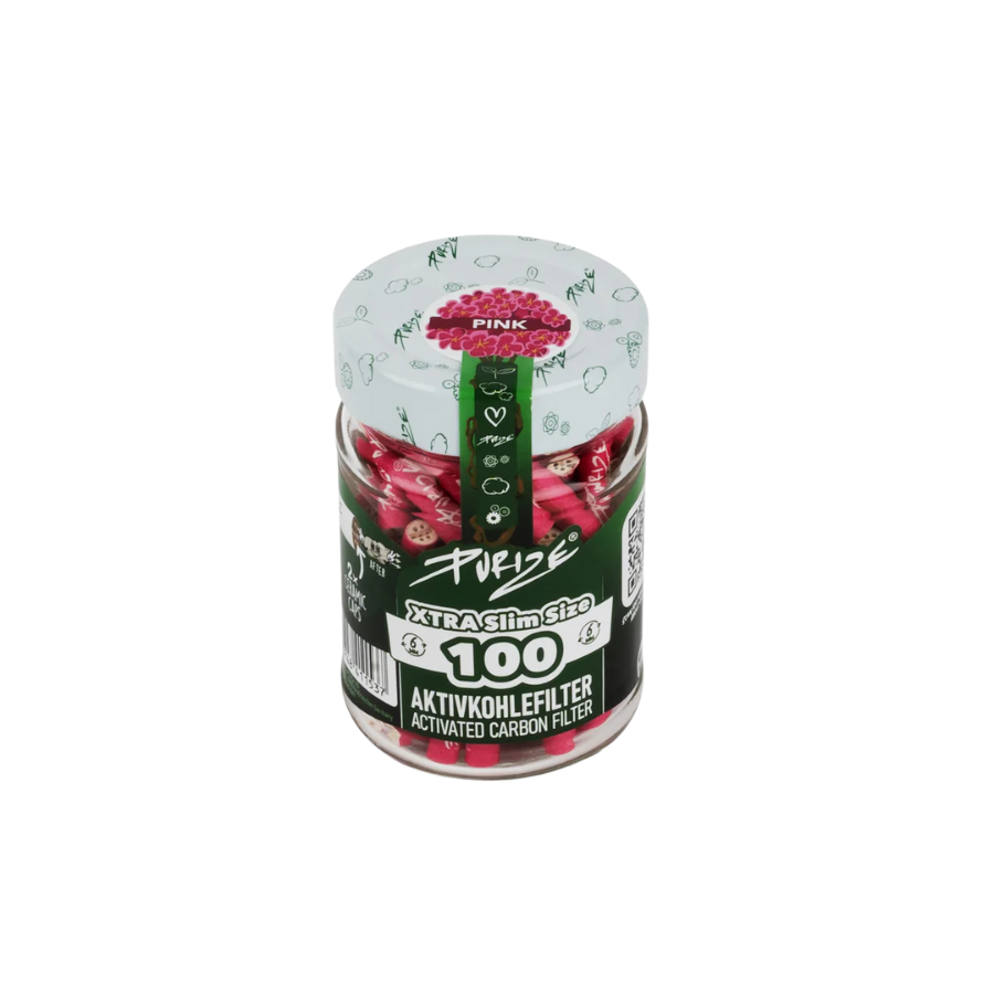 PURIZE® Glas I 100 XTRA Slim Size Rosa