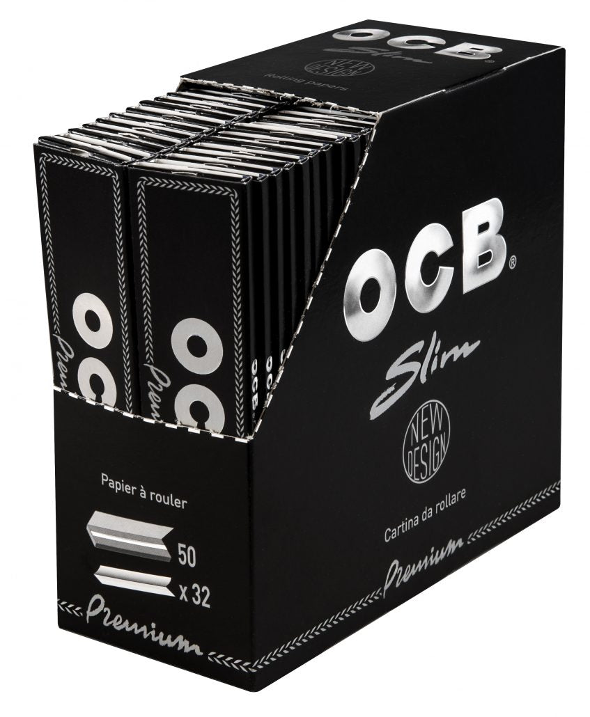 OCB Black Premium Long Slim - 50 Packungen