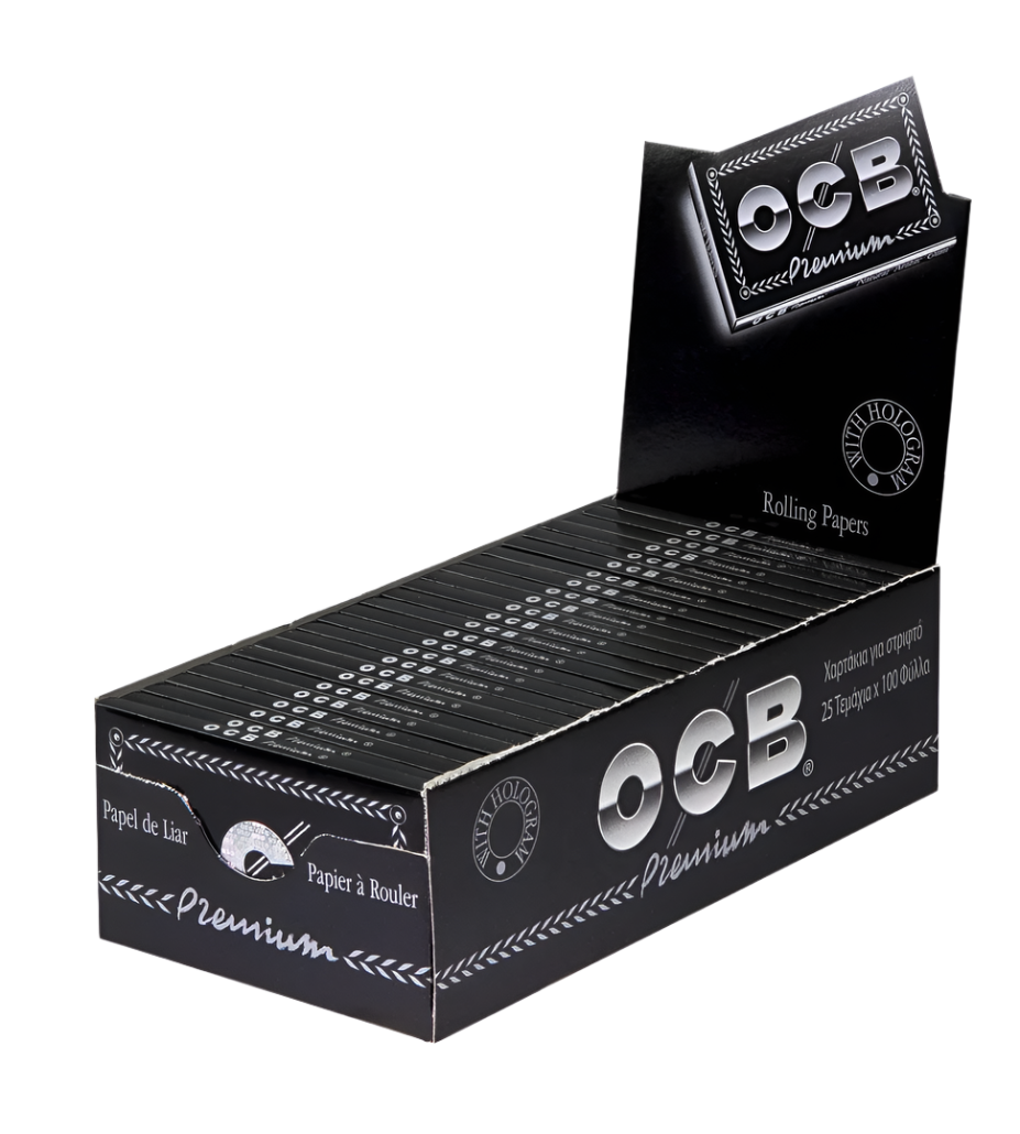OCB Papier Schwarz Premium Kurz NO. 4