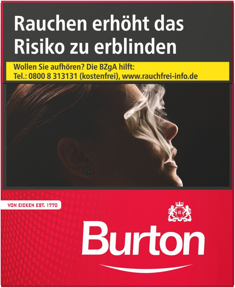 Burton Zigaretten Original 3XL - 4 Packung