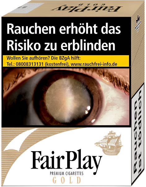 Fair Play Zigaretten Gold 3XL - 8 Packungen