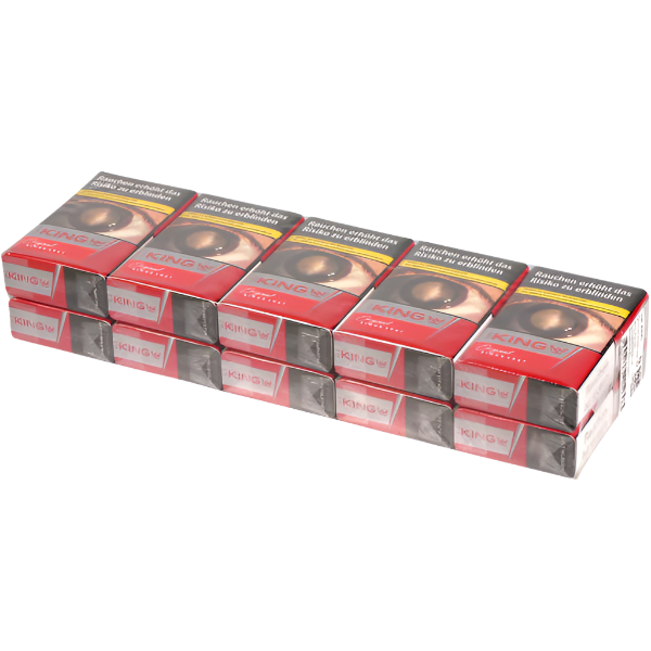 King Zigaretten Red L - 10 Packungen
