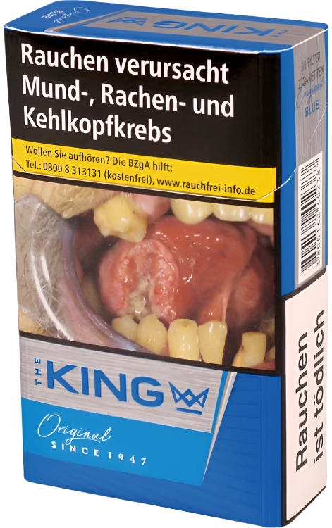 King Zigaretten Blue L - 10 Packungen