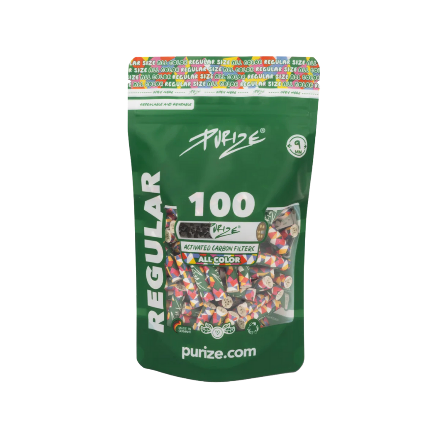 PURIZE® 100 Regular Size PE-Beutel Mehrfarbig