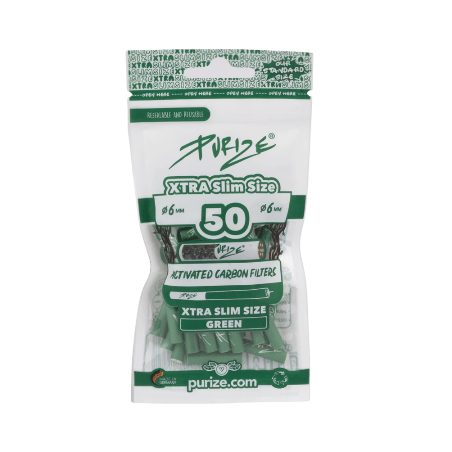 PURIZE® XTRA Slim Size im 50er PE Beutel 6mm Green