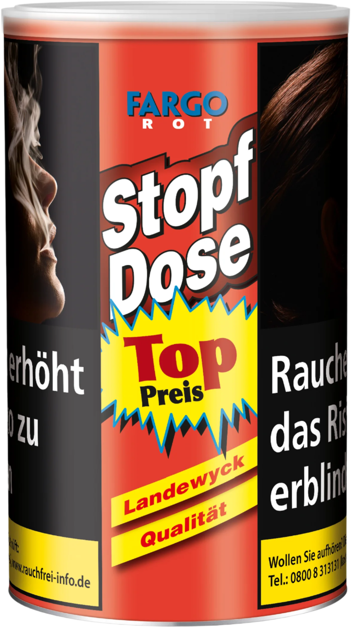 Fargo Rot XXL Stopf-Dose