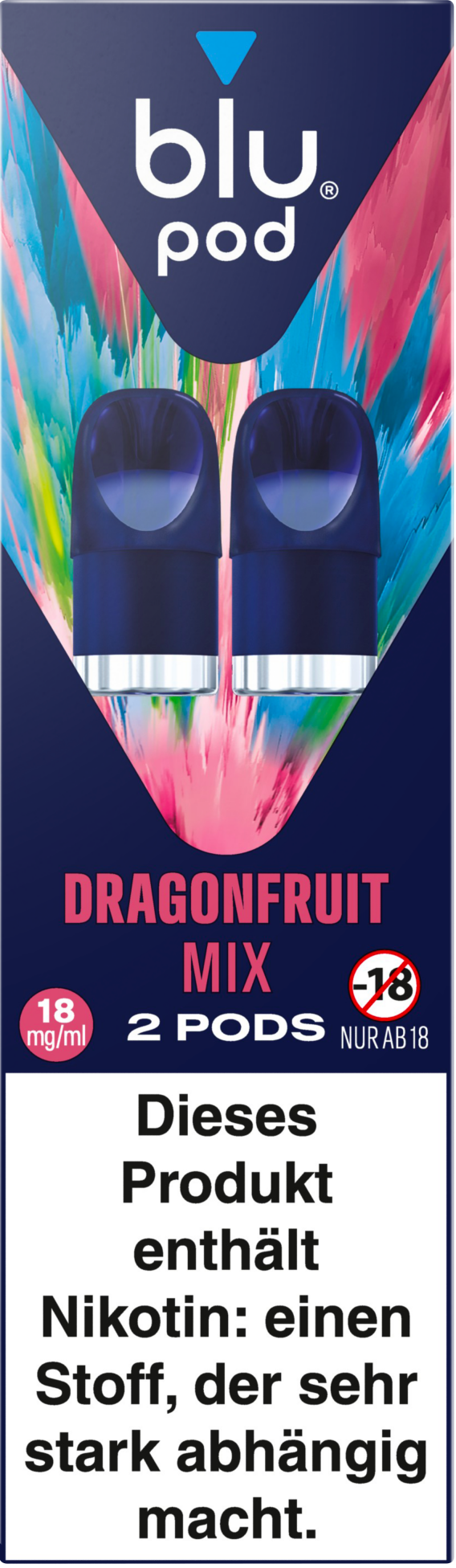 Blu Bar Pods - Dragonfruit Mix - 10 Stk.
