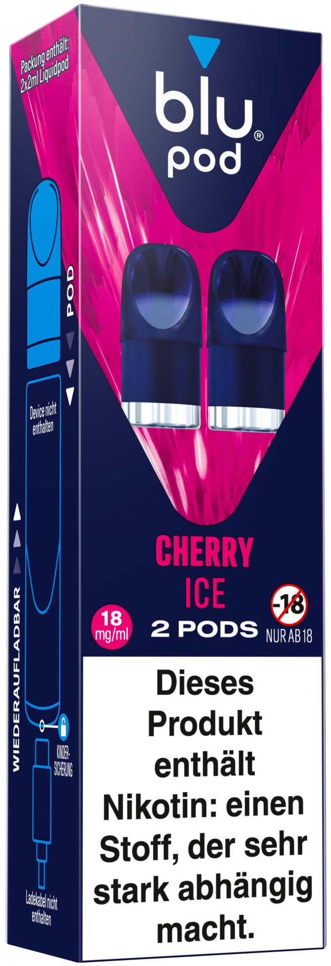 Blu Bar Pods - Cherry Ice - 10 Stk.