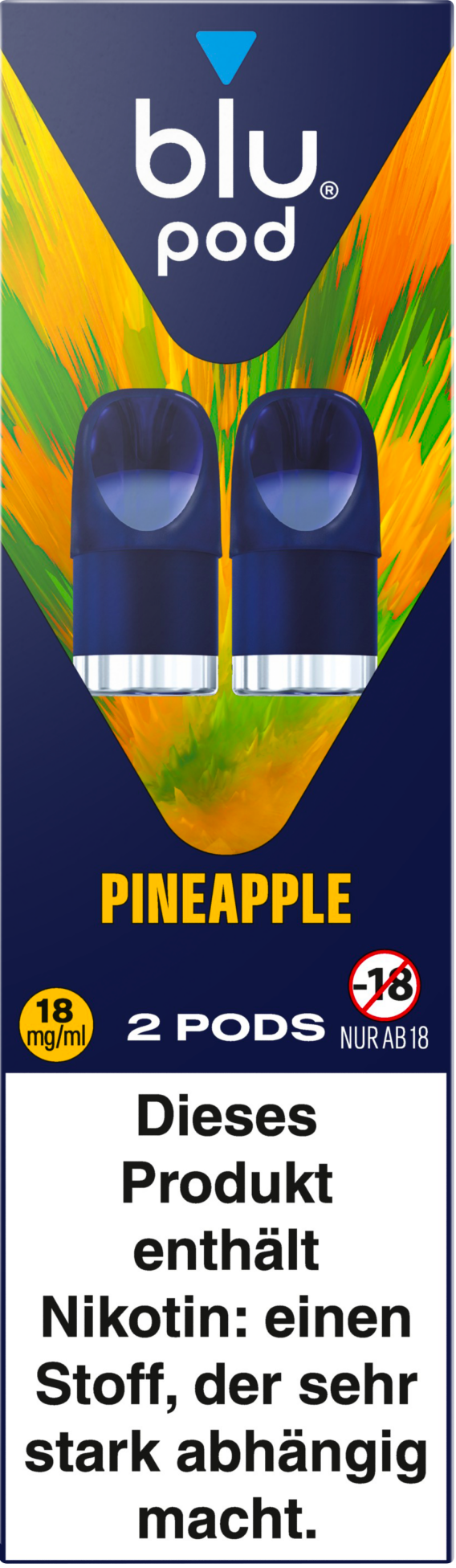 Blu Bar Pods - Pineapple Ice - 10 Stk.