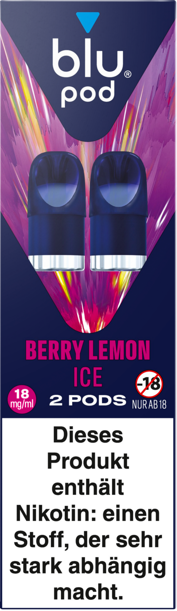 Blu Bar Pods - Berry Lemon Ice - 10 Stk.