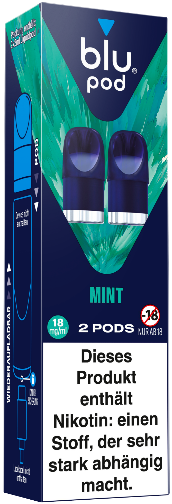 Blu Bar Pods - Mint - 10 Stk.