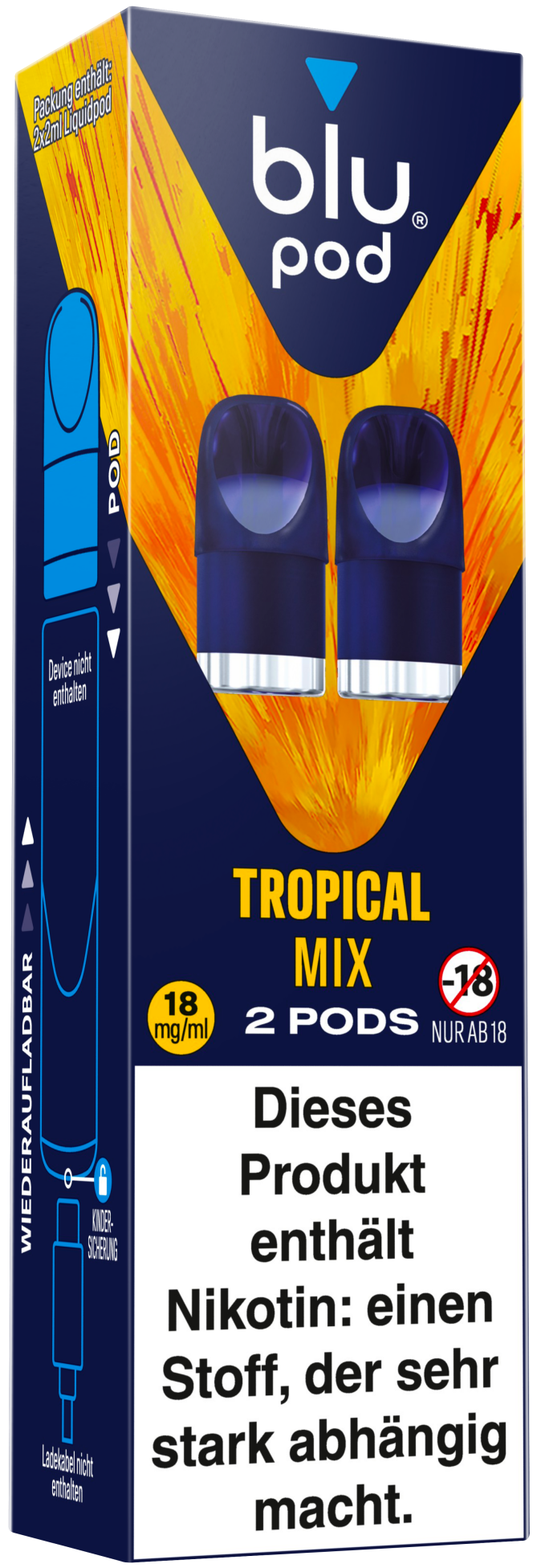 Blu Bar Pods - Tropical Mix - 10 Stk.