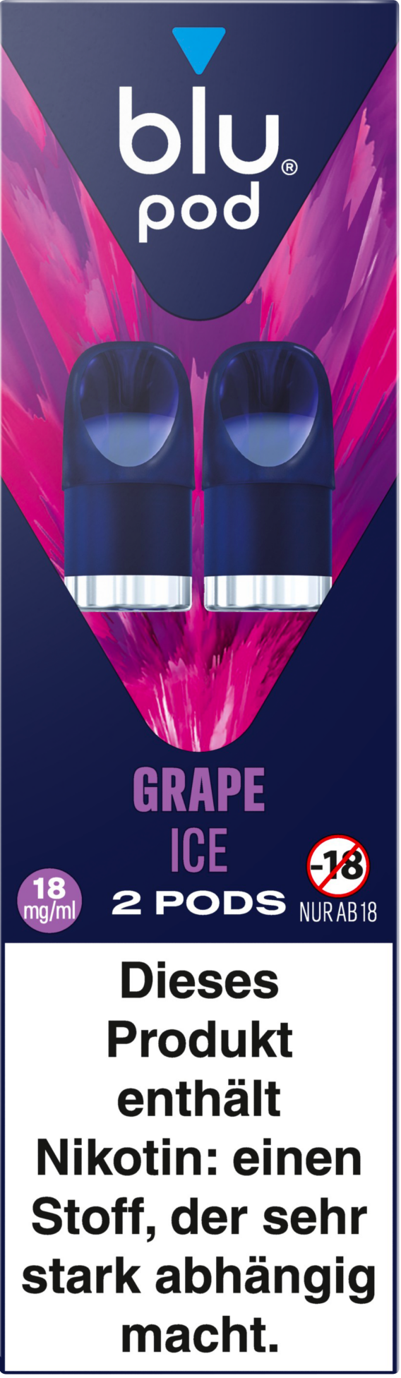 Blu Bar Pods - Grape Ice - 10 Stk.