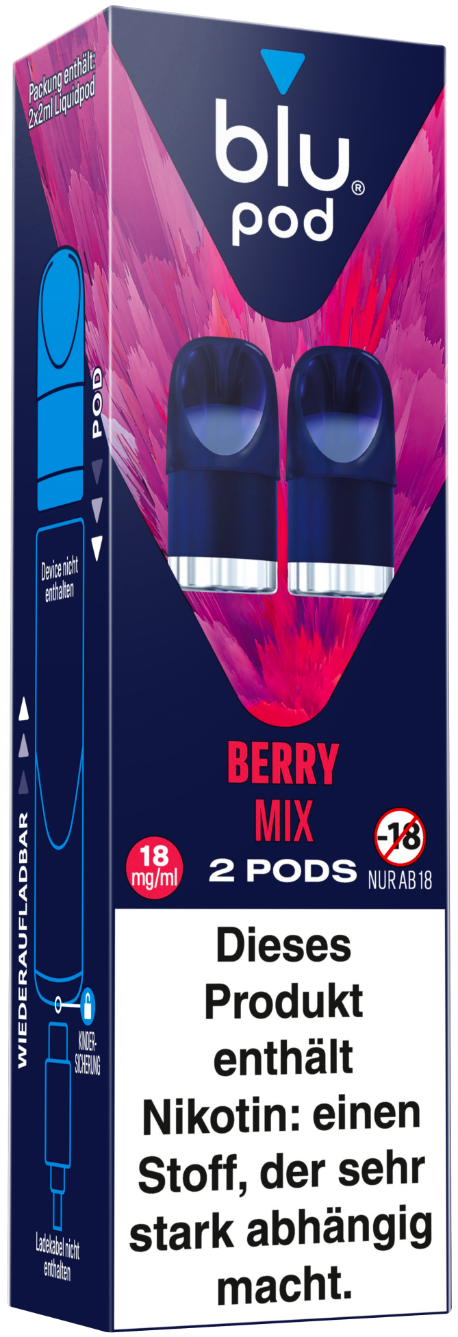 Blu Bar Pods - Berry Mix - 10 Stk.