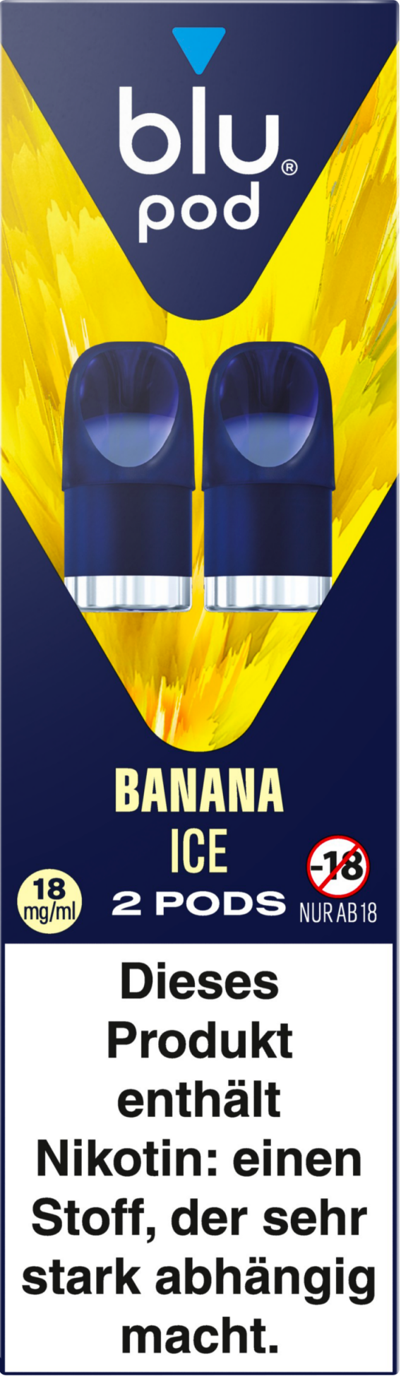 Blu Bar Pods - Banana Ice - 10 Stk.