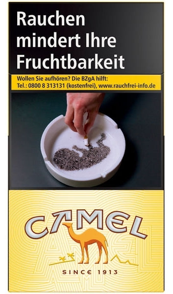 Camel Zigaretten Yellow 100 XXL - 8 Packungen
