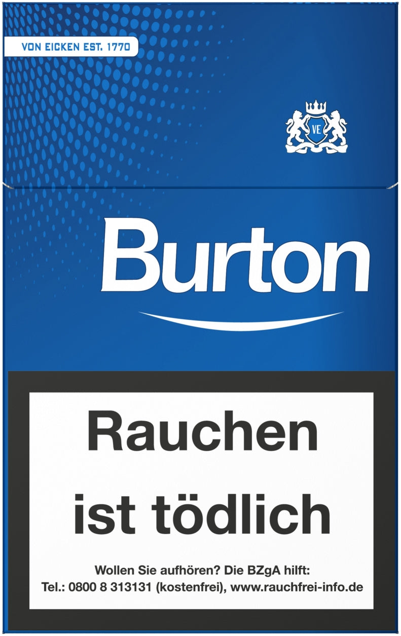 Burton Blue Eco-Zigarillos - 10 Packungen