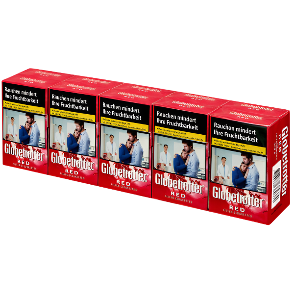 Globetrotter Zigaretten Red - 10 Packungen