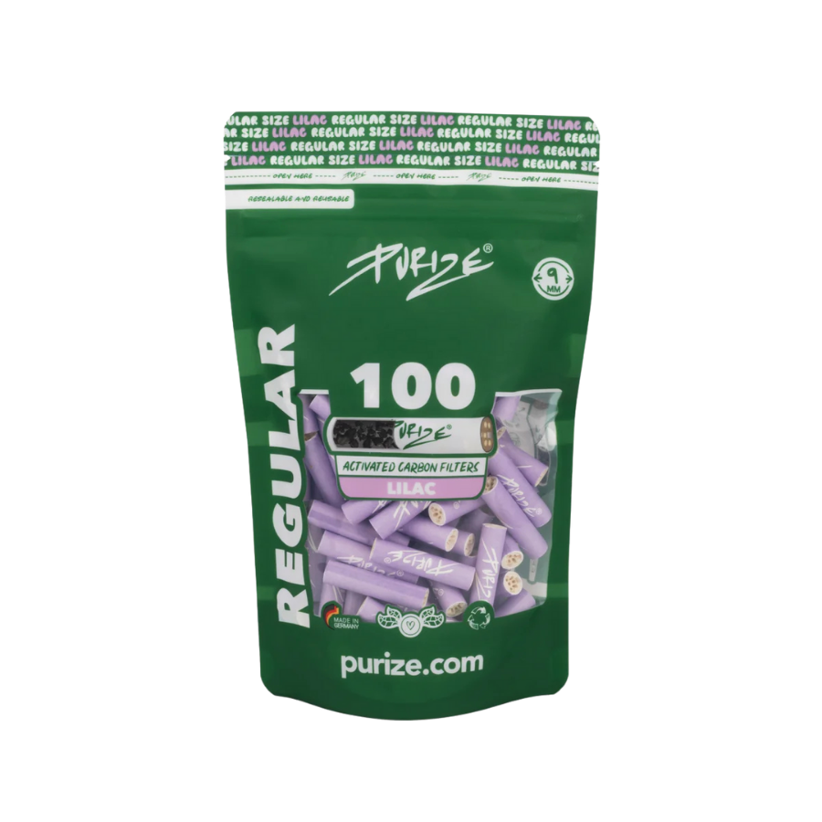 PURIZE® 100 Regular Size PE-Beutel Lila