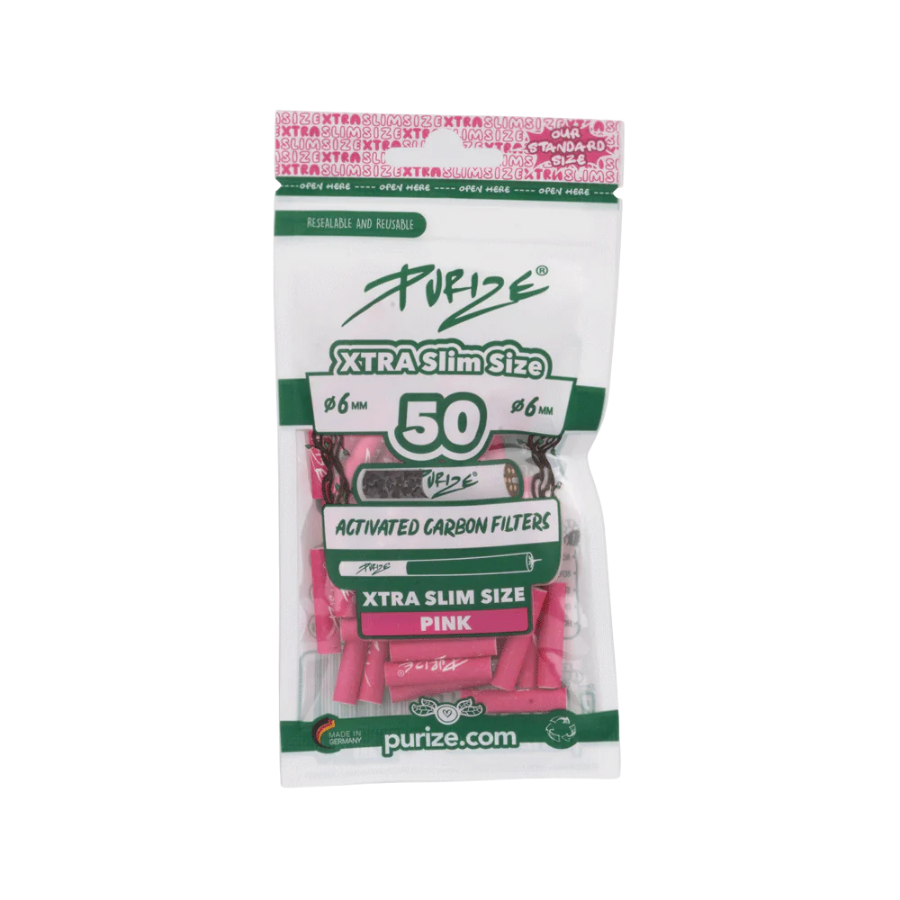 PURIZE® XTRA Slim Size im 50er PE Beutel 6mm Pink