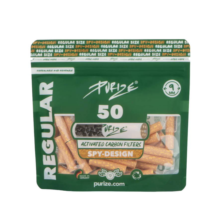 50 PURIZE® Regular Size Spy Design