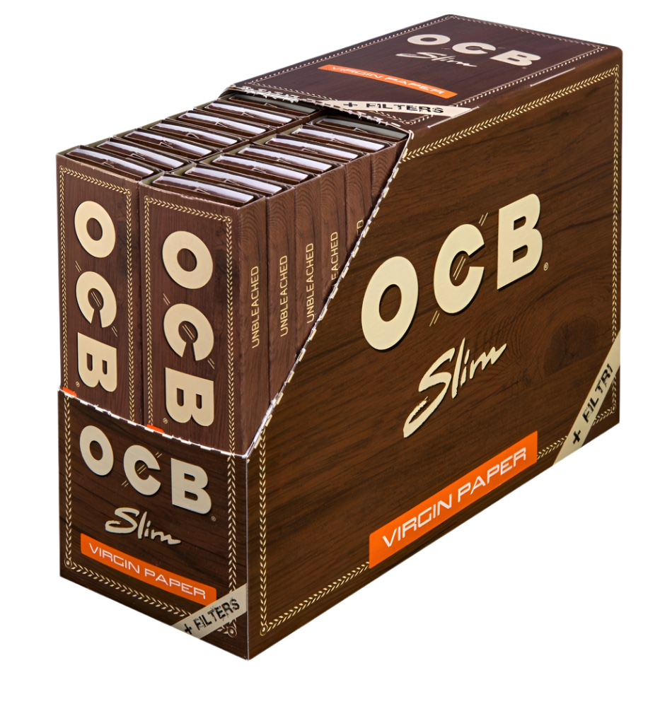 OCB Unbleached Long Slim + Tips