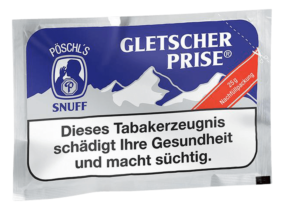 Gletscherprise Snuff Nachfülltüte