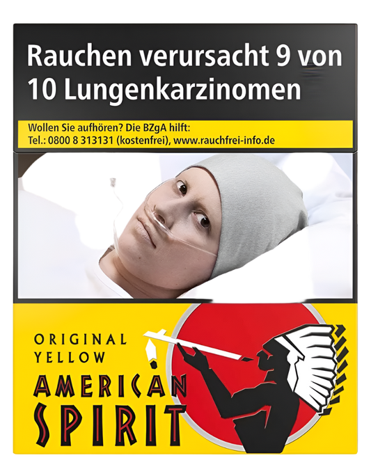 American Spirit Zigaretten Yellow L - 10 Packungen