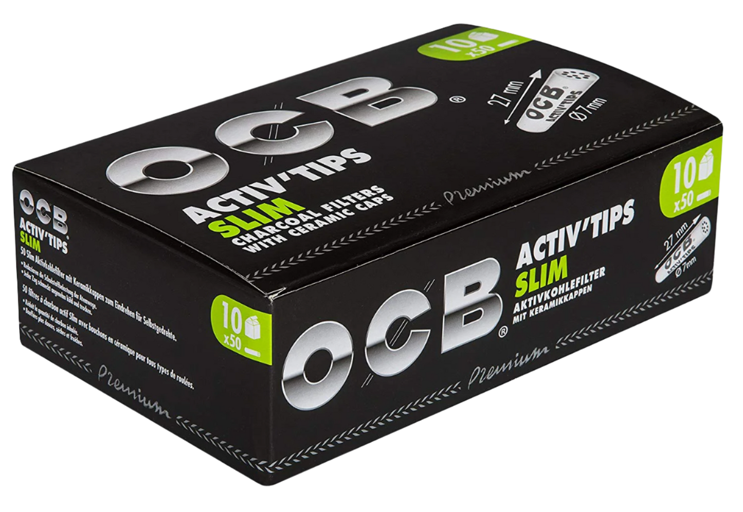 OCB Activ'Tips Slim (7mm)