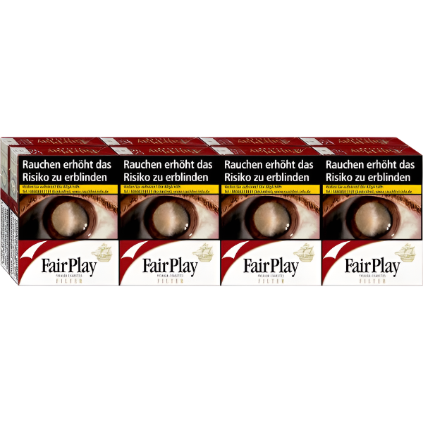 Fair Play Zigaretten Red 2XL - 8 Packungen