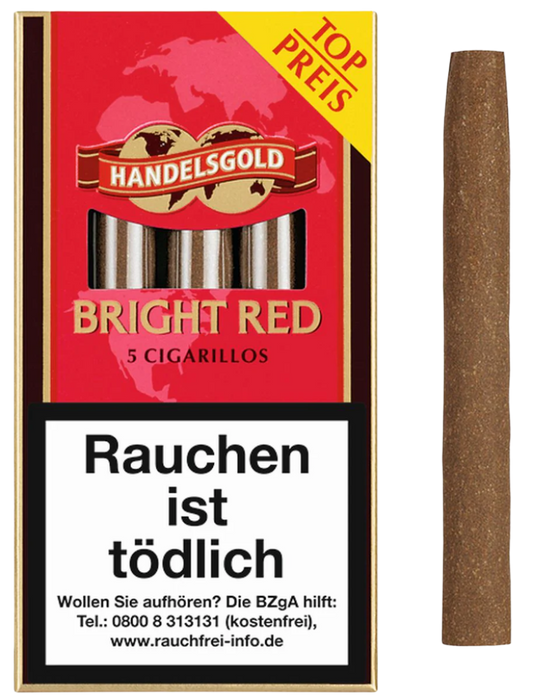 Handelsgold Bright Red (Strawberry) - 10 Packungen