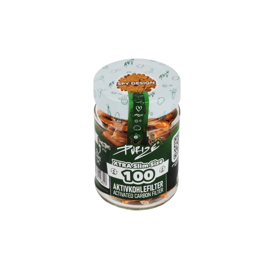 PURIZE® Glas I 100 XTRA Slim Size Spy Design