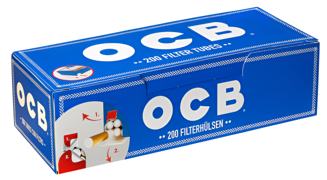 OCB Filterhülsen King Size - 5 Packungen