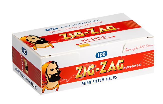 ZIG-ZAG Filterhülsen Mini (100) - 5 Packungen
