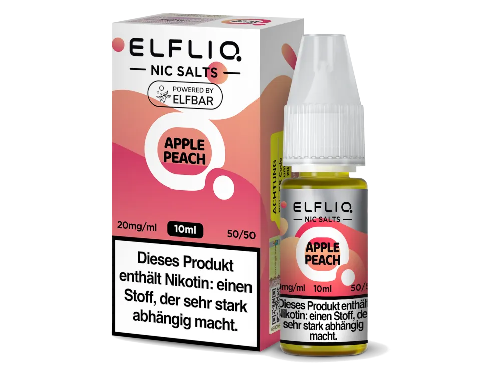 Elfliq Liquid - Apple Peach (10ml)