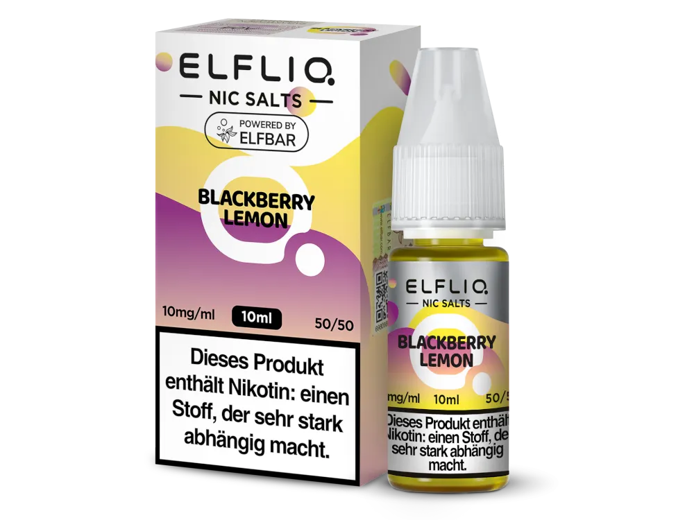 Elfliq Liquid - Blackberry Lemon (10ml)