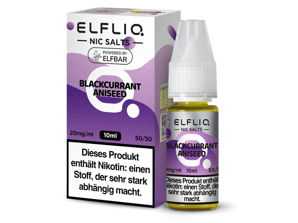 Elfliq Liquid - Blackcurrant Aniseed (10ml)